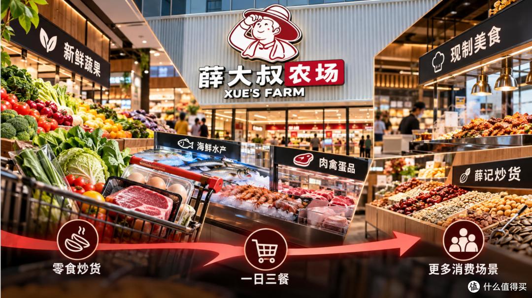 薛记开超市,是扩张还是被逼防守