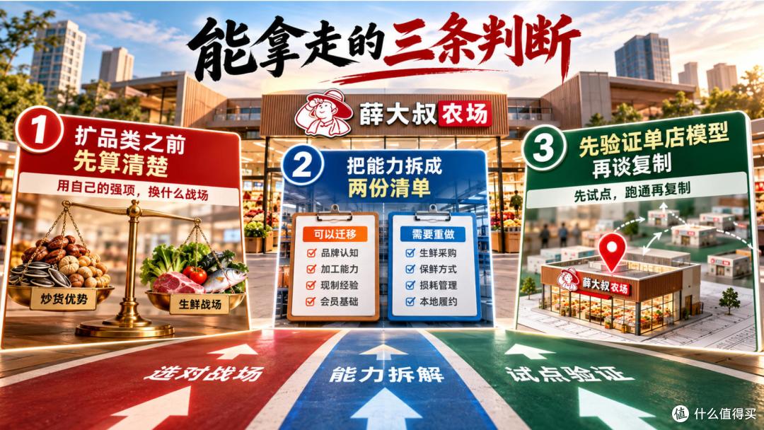 薛记开超市,是扩张还是被逼防守