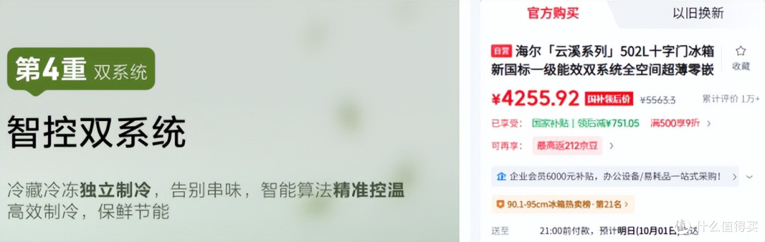海尔和海尔统帅有什么不一样?同样的产线和服务,统帅还更便宜?
