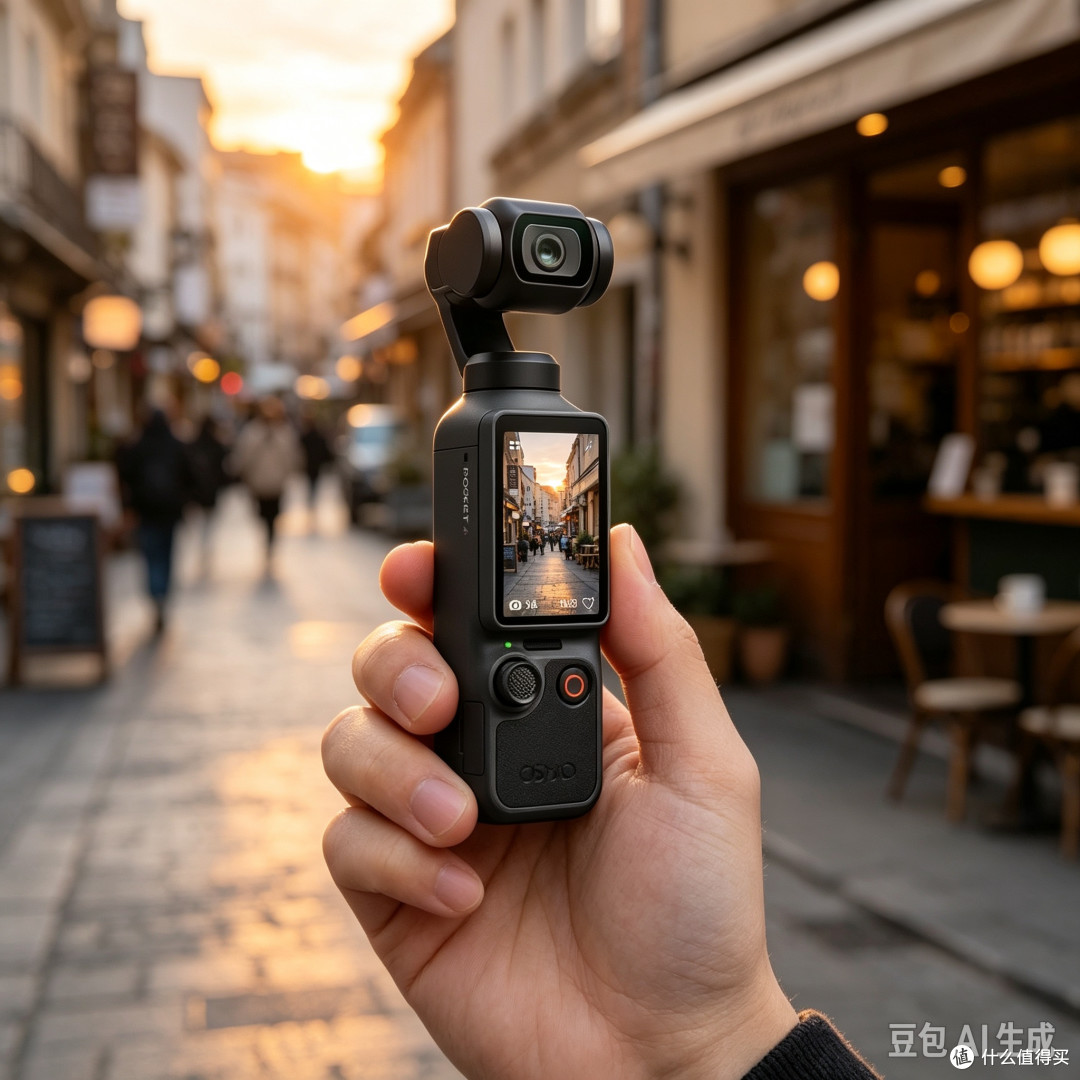 大疆Osmo Pocket 4,一个人也能拍出电影感