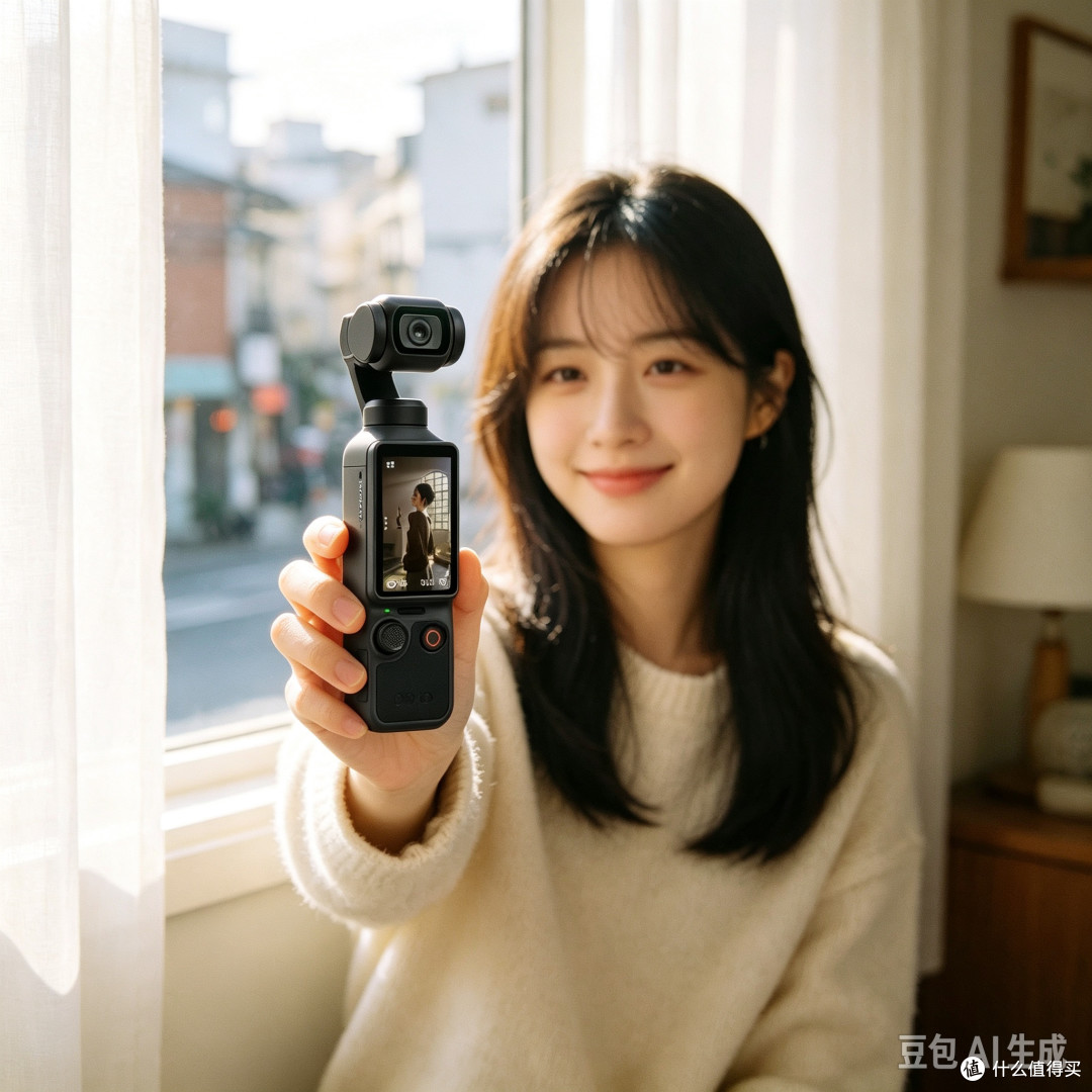 大疆Osmo Pocket 4,一个人也能拍出电影感