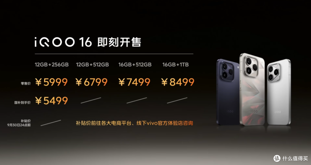 iQOO 16发布,5999元起!从性价比屠夫到价格刺客,只用了两年!