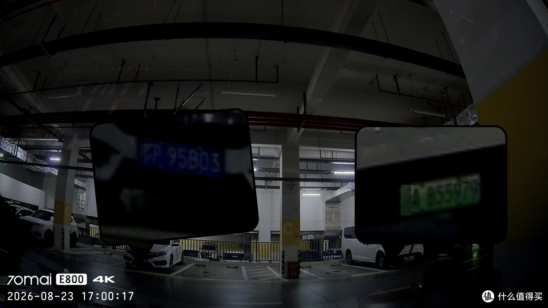 实测70迈 E800之后:前后双4K太有必要了