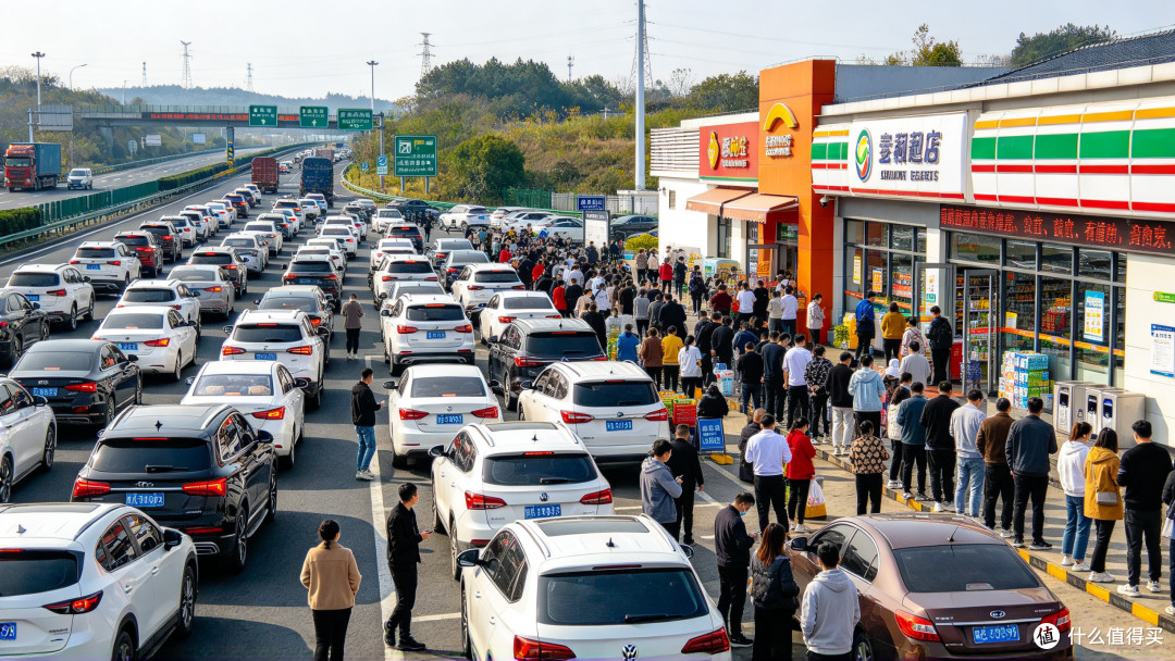 国庆首日实况:凌晨4点出发也没躲过堵车!你现在堵在哪?评论区报坐标