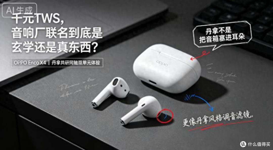 丹拿调音=贴牌玄学?从 Enco X4 看千元耳机如何疯狂内卷