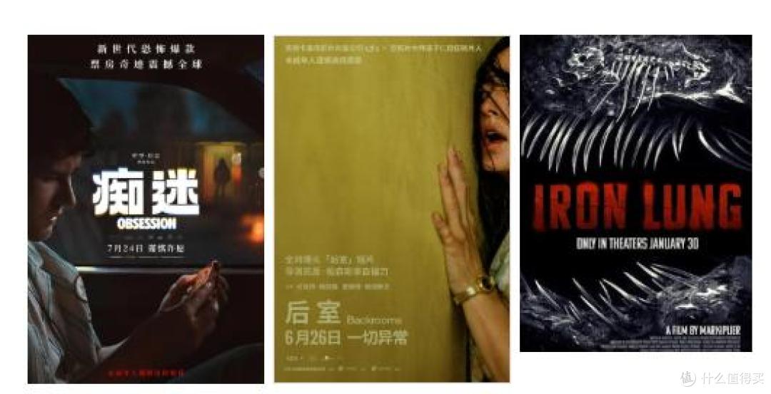 《痴迷》《后室》《铁肺》都是YouTuber以小博大的成功案例，《痴迷》甚至成功进入今年全球票房前十