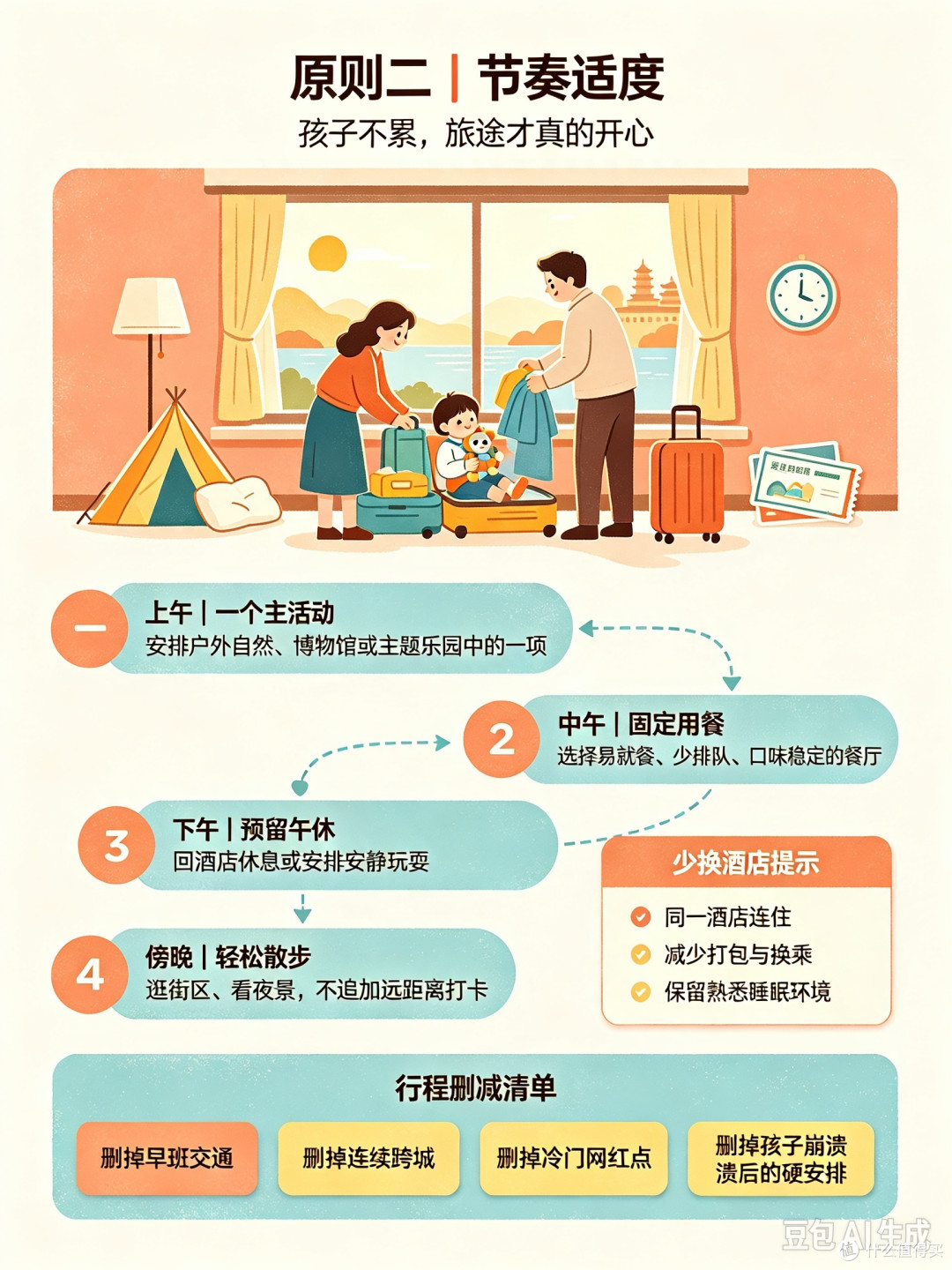 假期带娃出行三原则与攻略