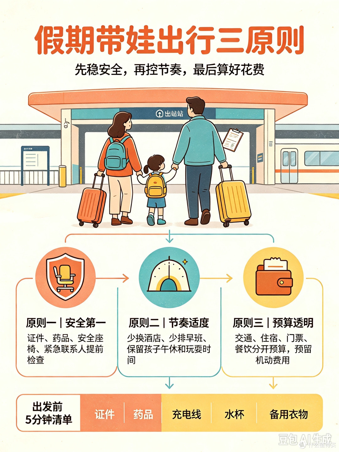 假期带娃出行三原则与攻略