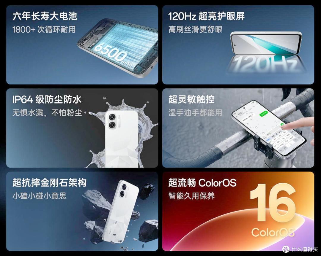OPPO悄悄上架新机，6500mAh+LCD高刷屏，仅1062元