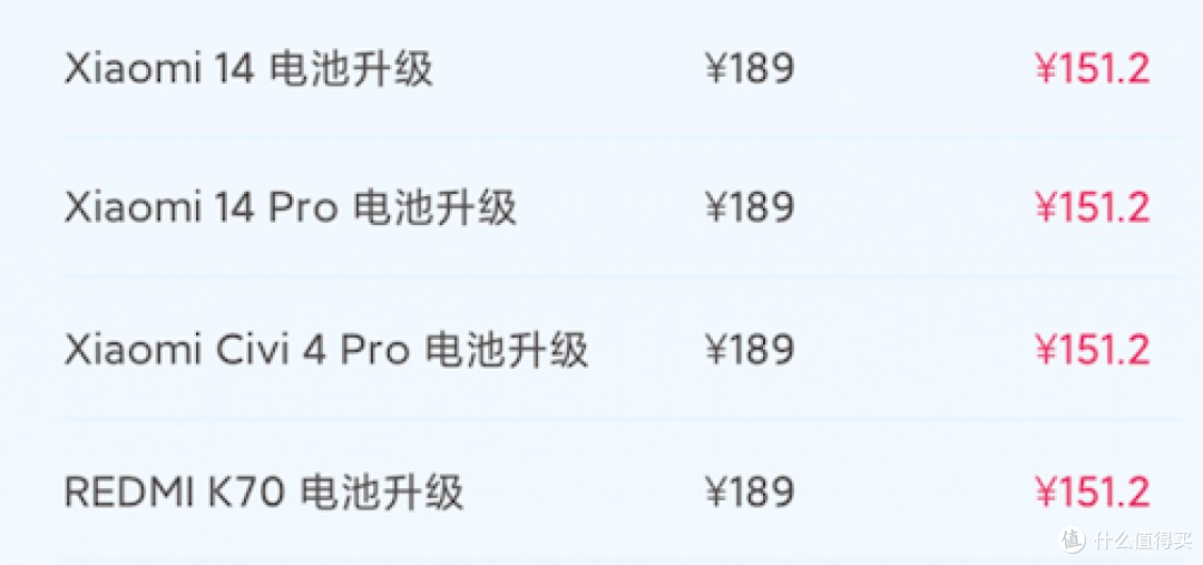47.2元起,小米这次的换电池服务,太爽了