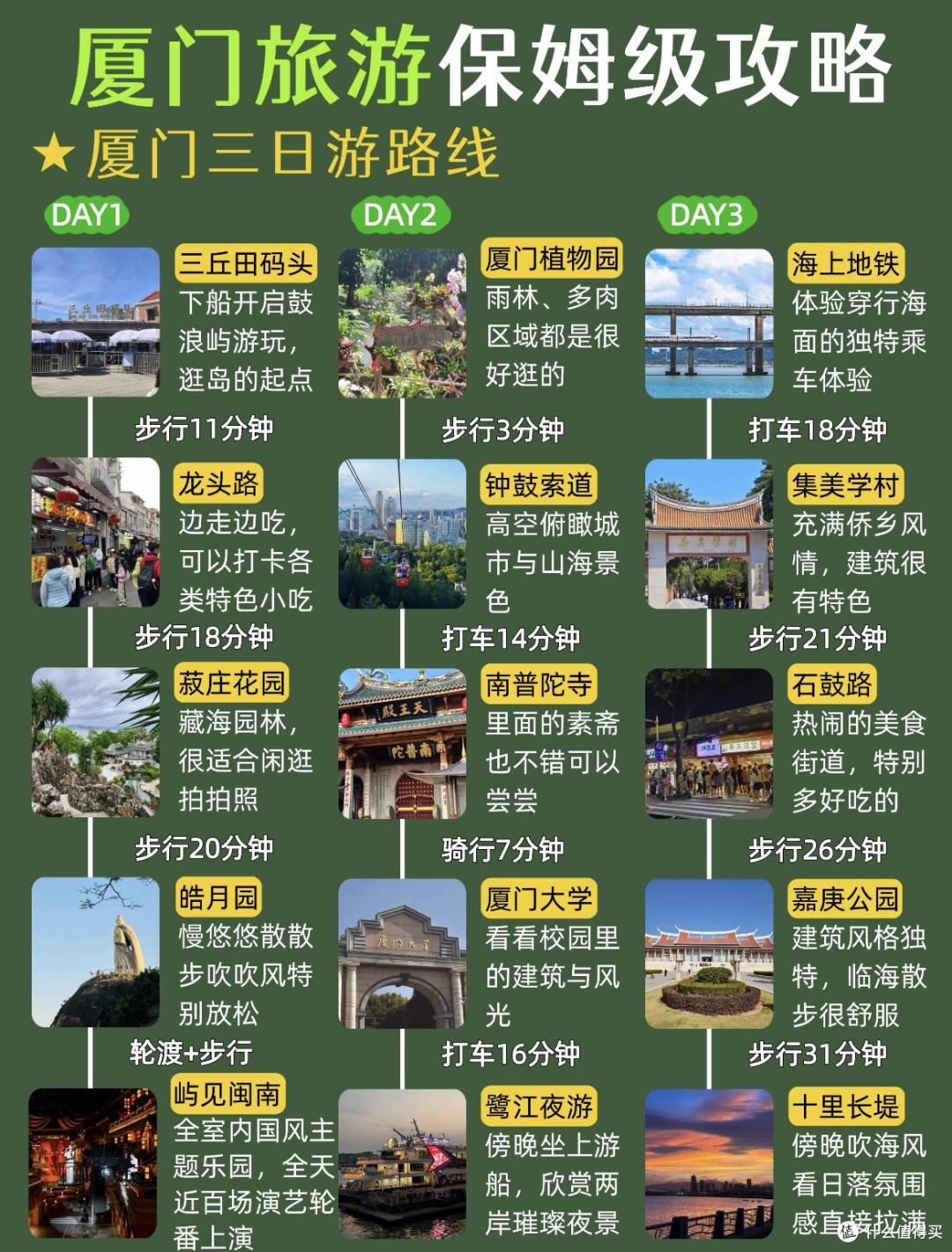 厦门反向旅游：转换时空避人潮