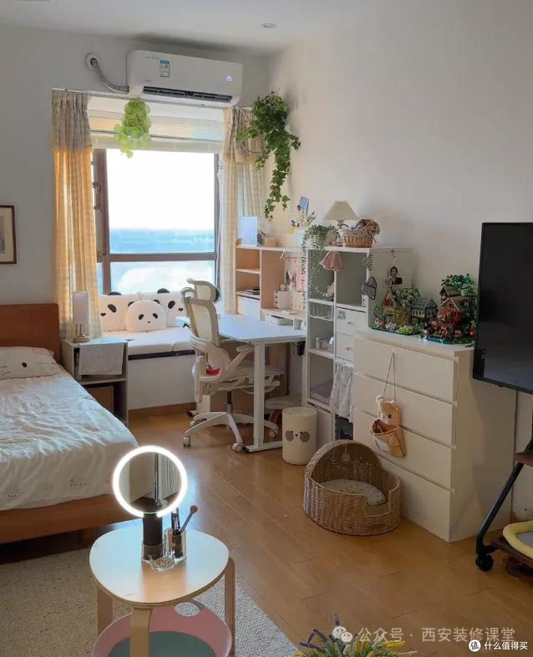 7 个独居女生的卧室各种风格，一个人住不将就，装得下生活就踏实