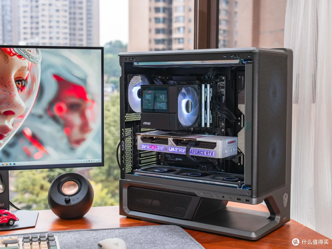 悬浮留白,风道自成:微星MPG VIXTA 300R AIRFLOW PZ 装机分享