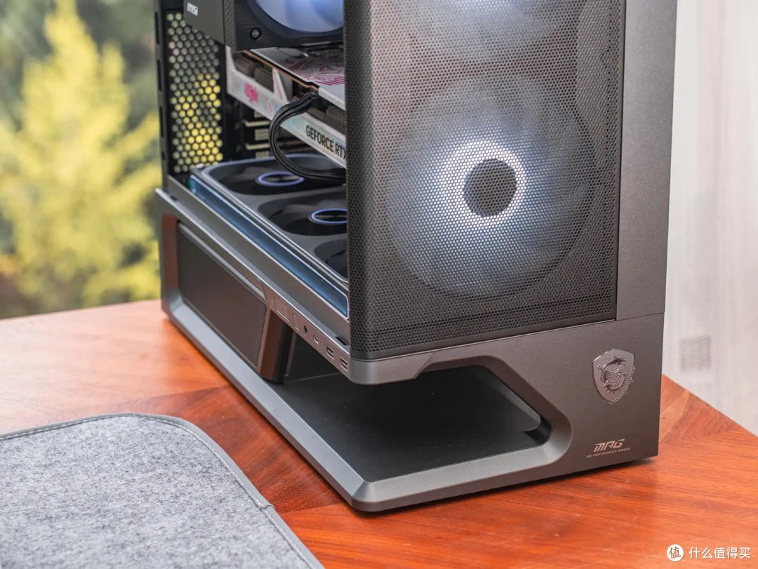 悬浮留白,风道自成:微星MPG VIXTA 300R AIRFLOW PZ 装机分享