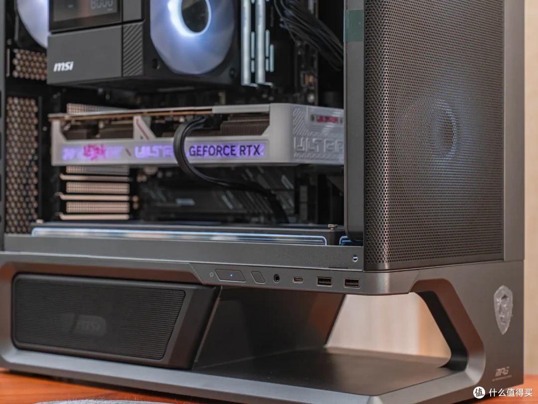 悬浮留白,风道自成:微星MPG VIXTA 300R AIRFLOW PZ 装机分享