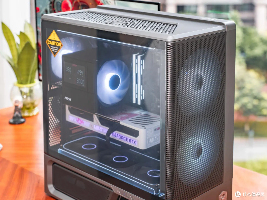 悬浮留白,风道自成:微星MPG VIXTA 300R AIRFLOW PZ 装机分享