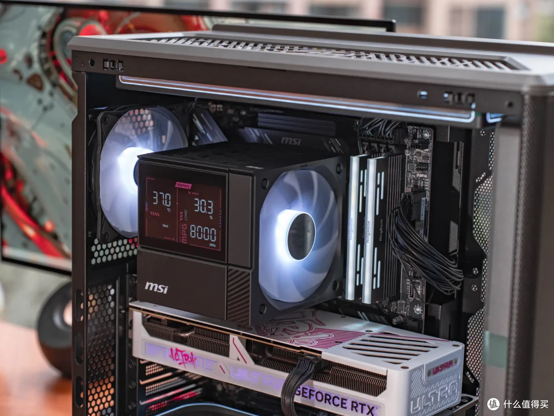 悬浮留白,风道自成:微星MPG VIXTA 300R AIRFLOW PZ 装机分享