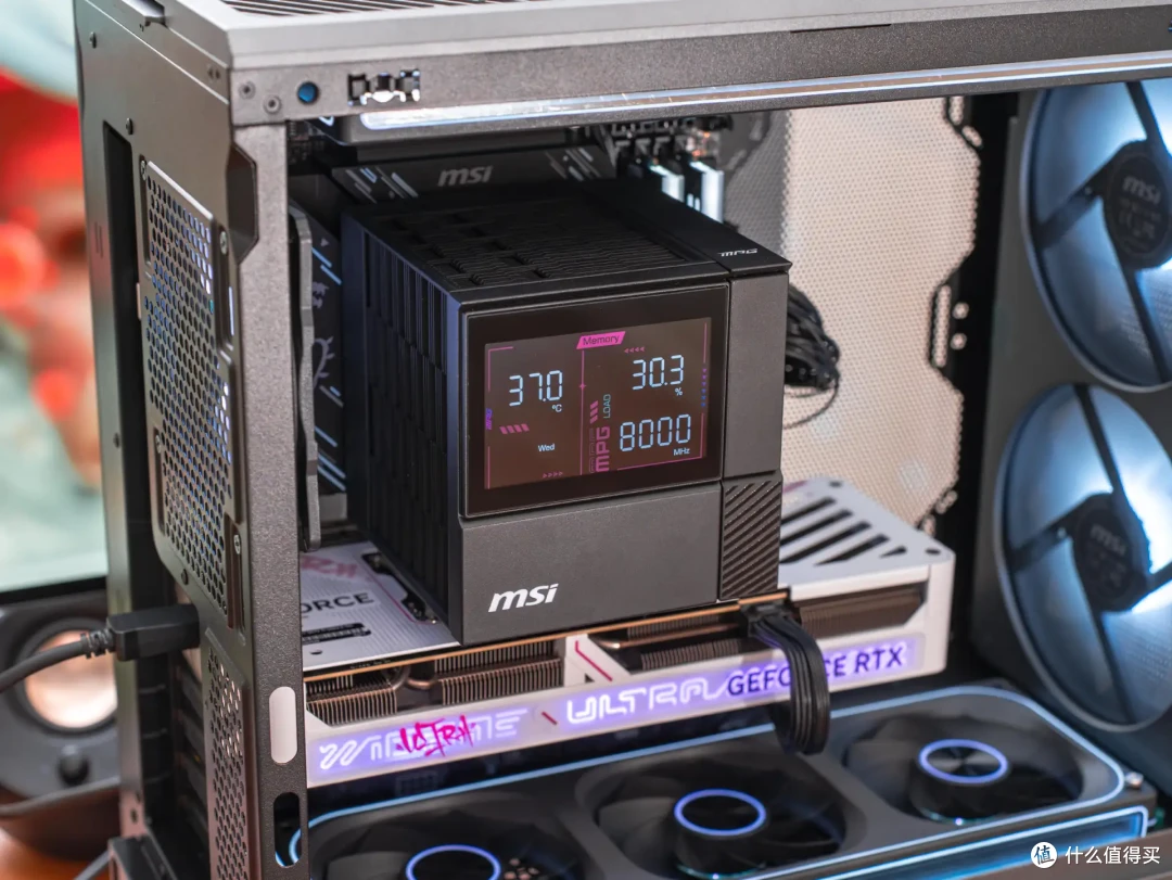 悬浮留白,风道自成:微星MPG VIXTA 300R AIRFLOW PZ 装机分享