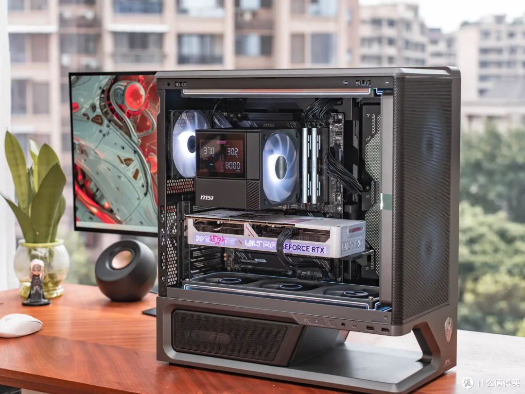悬浮留白,风道自成:微星MPG VIXTA 300R AIRFLOW PZ 装机分享