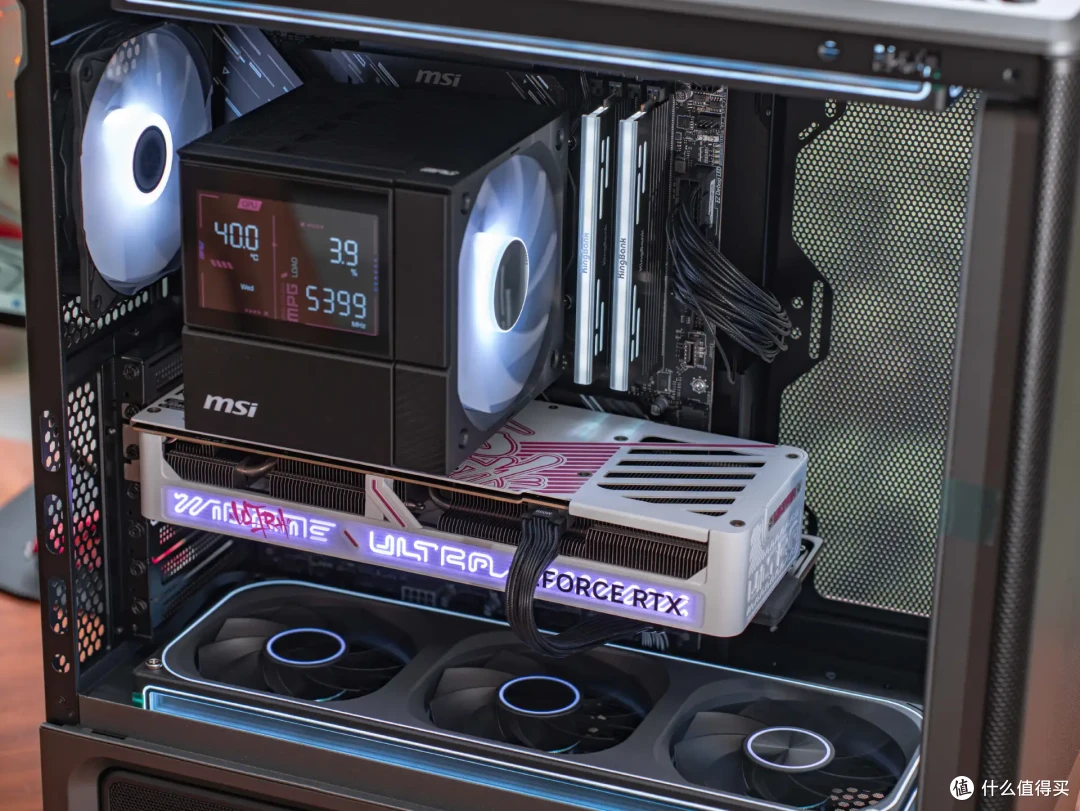 悬浮留白,风道自成:微星MPG VIXTA 300R AIRFLOW PZ 装机分享