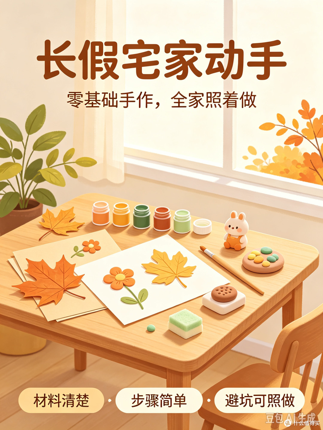 零门槛手作:把秋天封存进书里