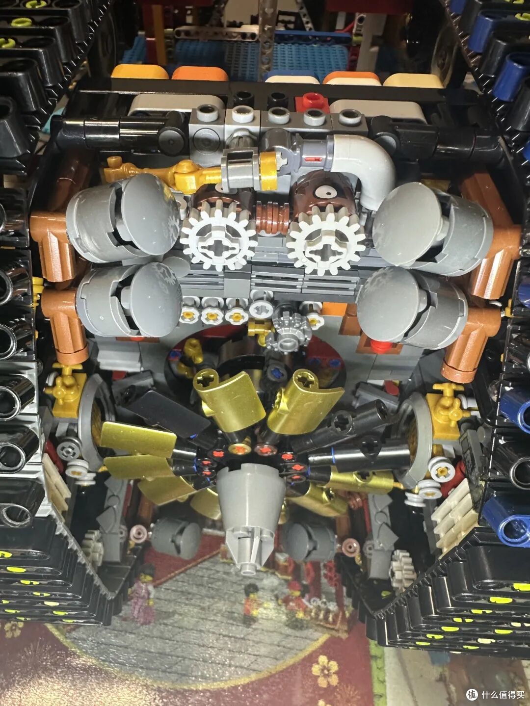 从零手搓16.7kg巨型履带式载具《碾》,蒸汽朋克×末世废土混搭MOC