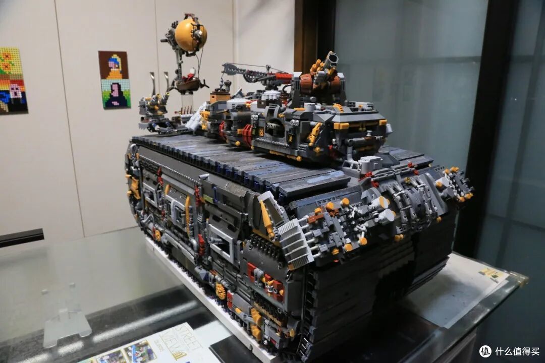 从零手搓16.7kg巨型履带式载具《碾》,蒸汽朋克×末世废土混搭MOC