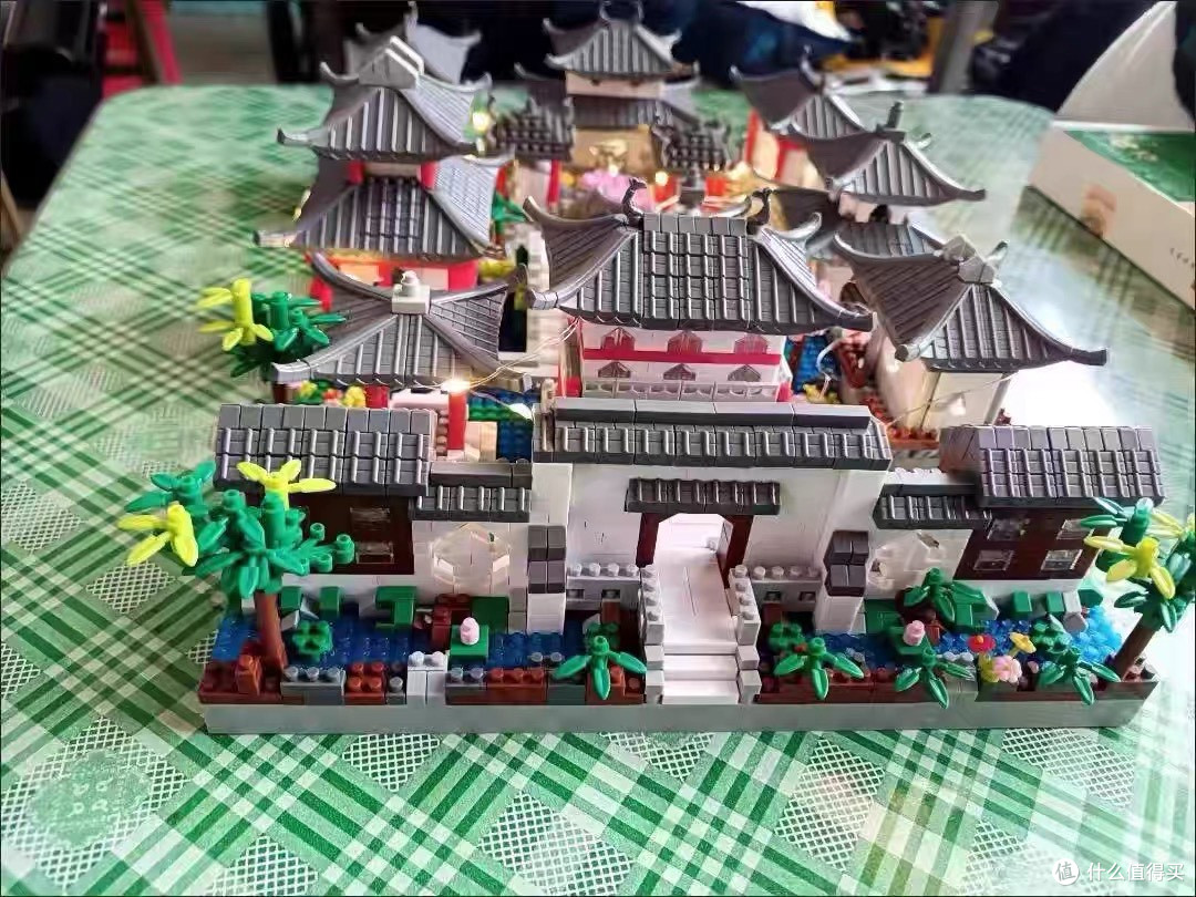 双节宅家拼装乐高江南水乡