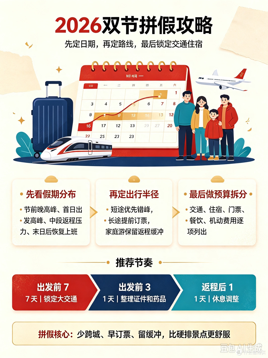 2026双节拼假攻略与出行提示