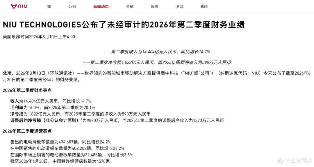 图源：小牛电动官网截图