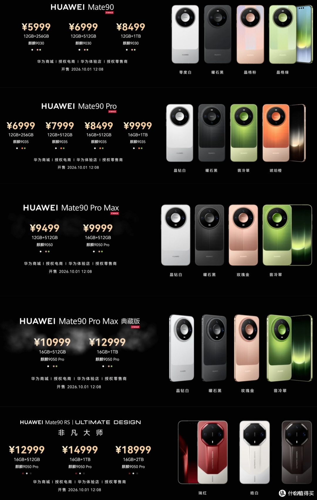 全系τ 芯片！华为Mate 90哪个版本可用「巨炮」？