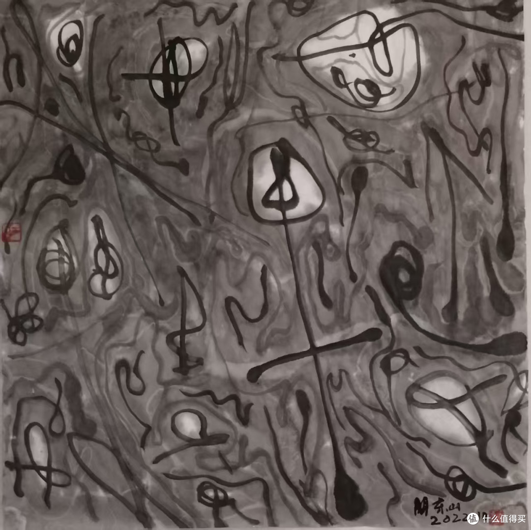 抽象艺术家——闽东山作品欣赏