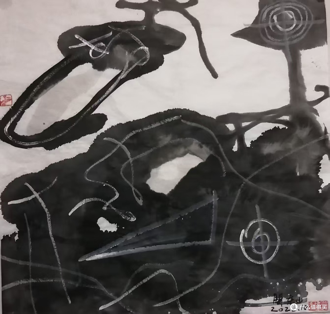 抽象艺术家——闽东山作品欣赏