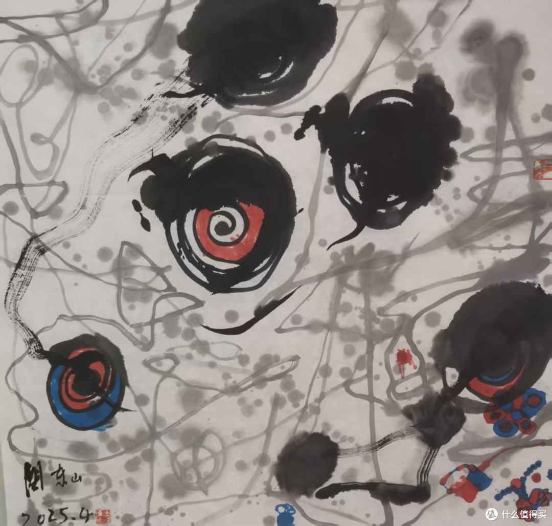 抽象艺术家——闽东山作品欣赏