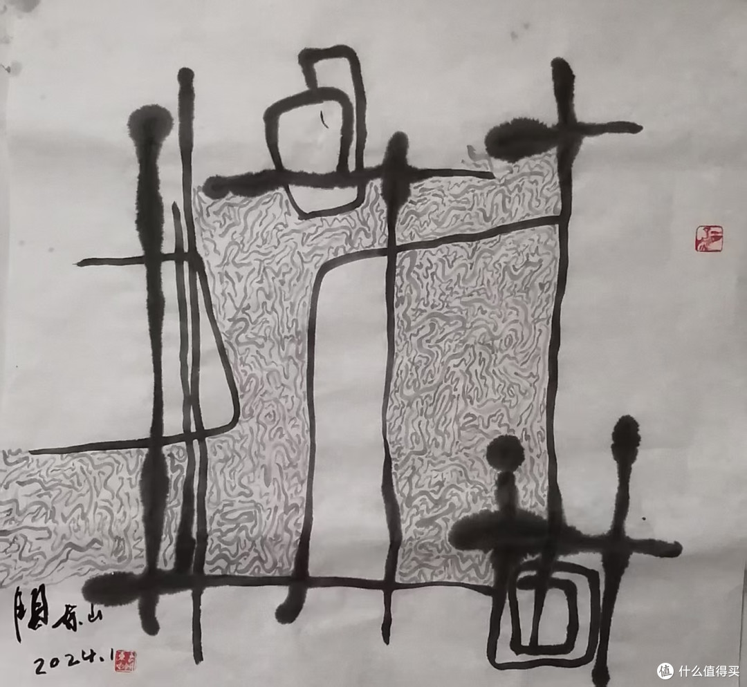 抽象艺术家——闽东山作品欣赏