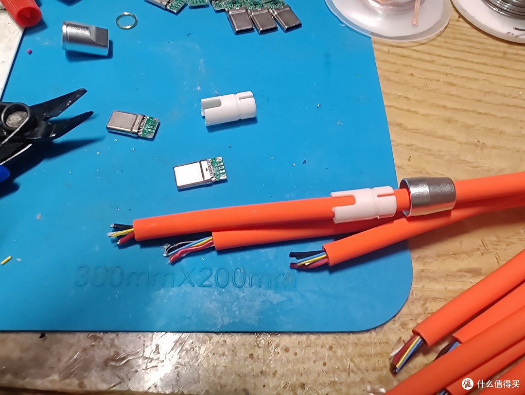 DIY的240W充电数据线成功了