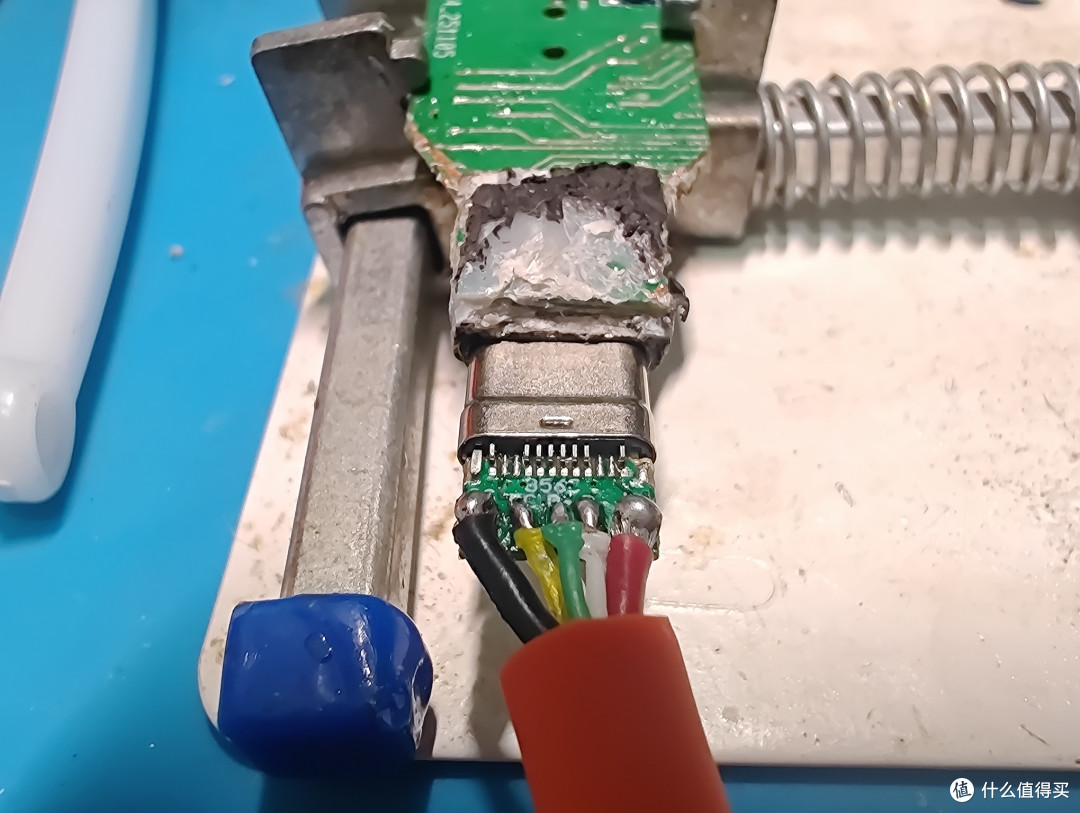 DIY的240W充电数据线成功了