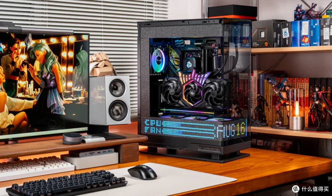 追风者视界之窗像素版+华硕STRIX X870E-E NEO+影驰5080黑魂X装机