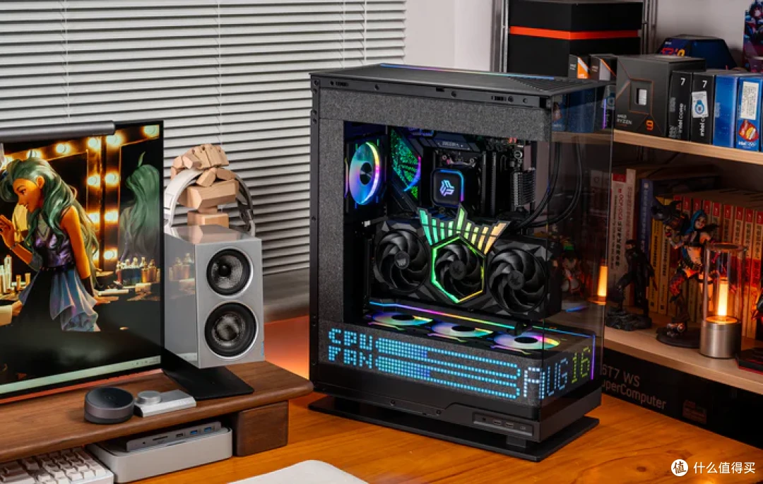 追风者视界之窗像素版+华硕STRIX X870E-E NEO+影驰5080黑魂X装机