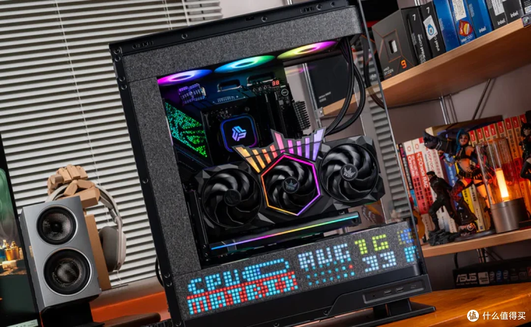 追风者视界之窗像素版+华硕STRIX X870E-E NEO+影驰5080黑魂X装机