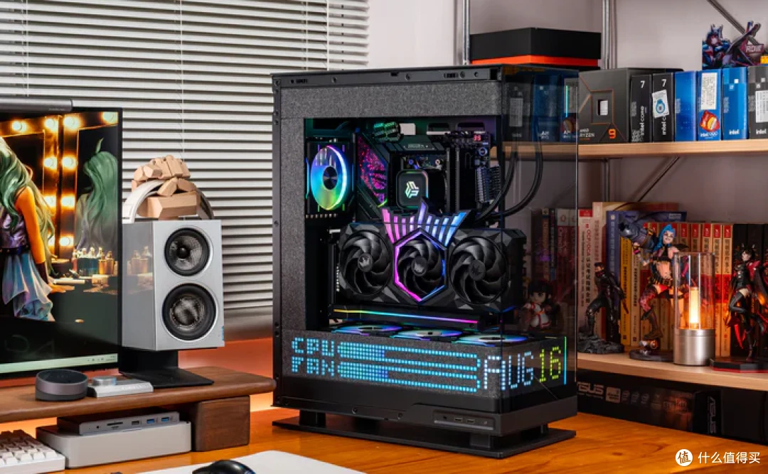 追风者视界之窗像素版+华硕STRIX X870E-E NEO+影驰5080黑魂X装机