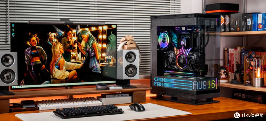 追风者视界之窗像素版+华硕STRIX X870E-E NEO+影驰5080黑魂X装机