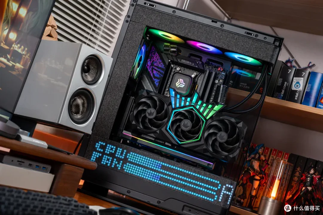 追风者视界之窗像素版+华硕STRIX X870E-E NEO+影驰5080黑魂X装机