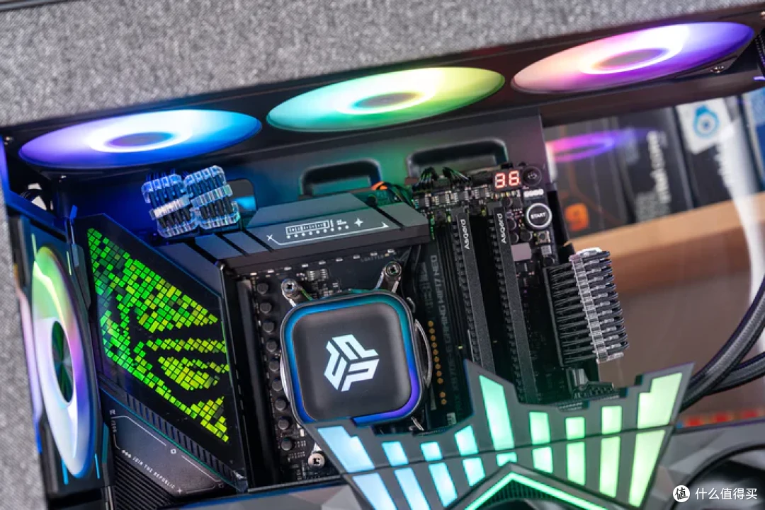 追风者视界之窗像素版+华硕STRIX X870E-E NEO+影驰5080黑魂X装机