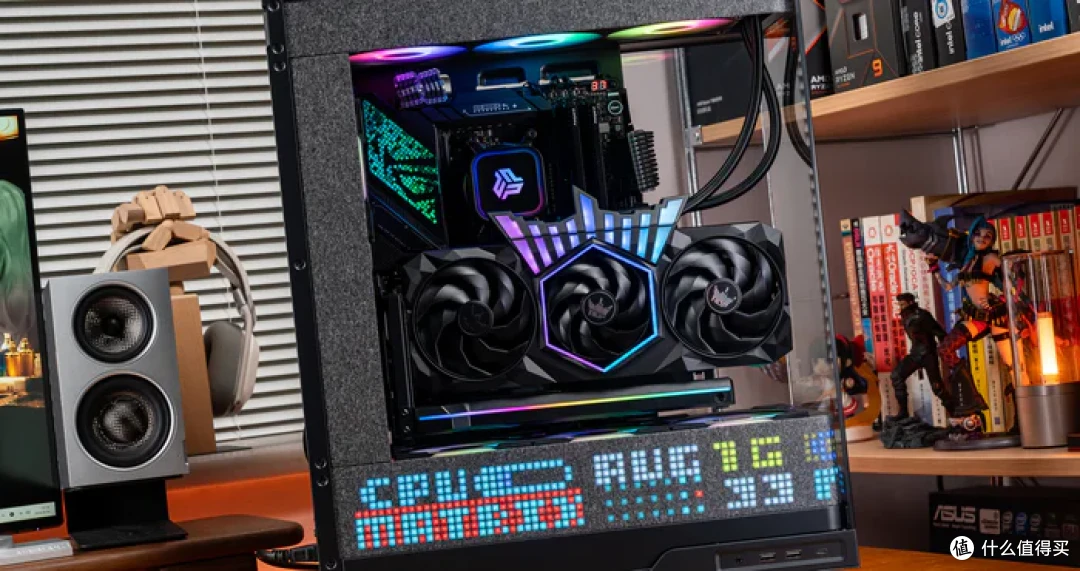 追风者视界之窗像素版+华硕STRIX X870E-E NEO+影驰5080黑魂X装机