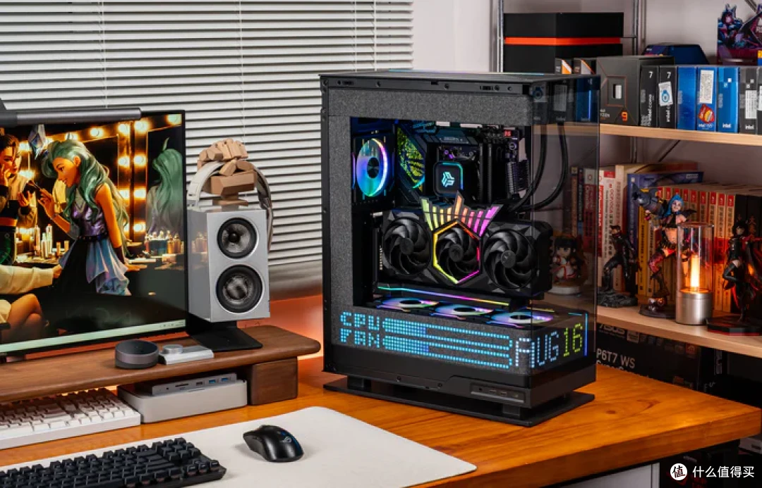 追风者视界之窗像素版+华硕STRIX X870E-E NEO+影驰5080黑魂X装机