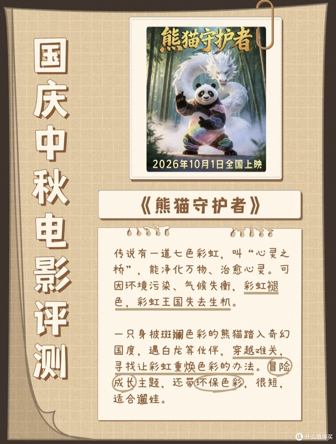 国庆档新片实测！一份全家适配的观影避坑清单