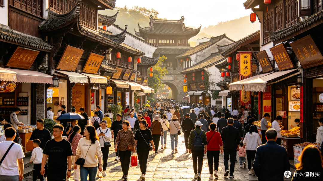 国庆第2天景区更挤了:杭州297万、四川690万、崂山售罄!你今天排了多久?