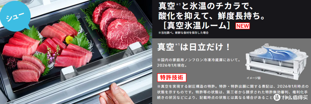 史低价入手日立日本原装进口610L真空保鲜冰箱