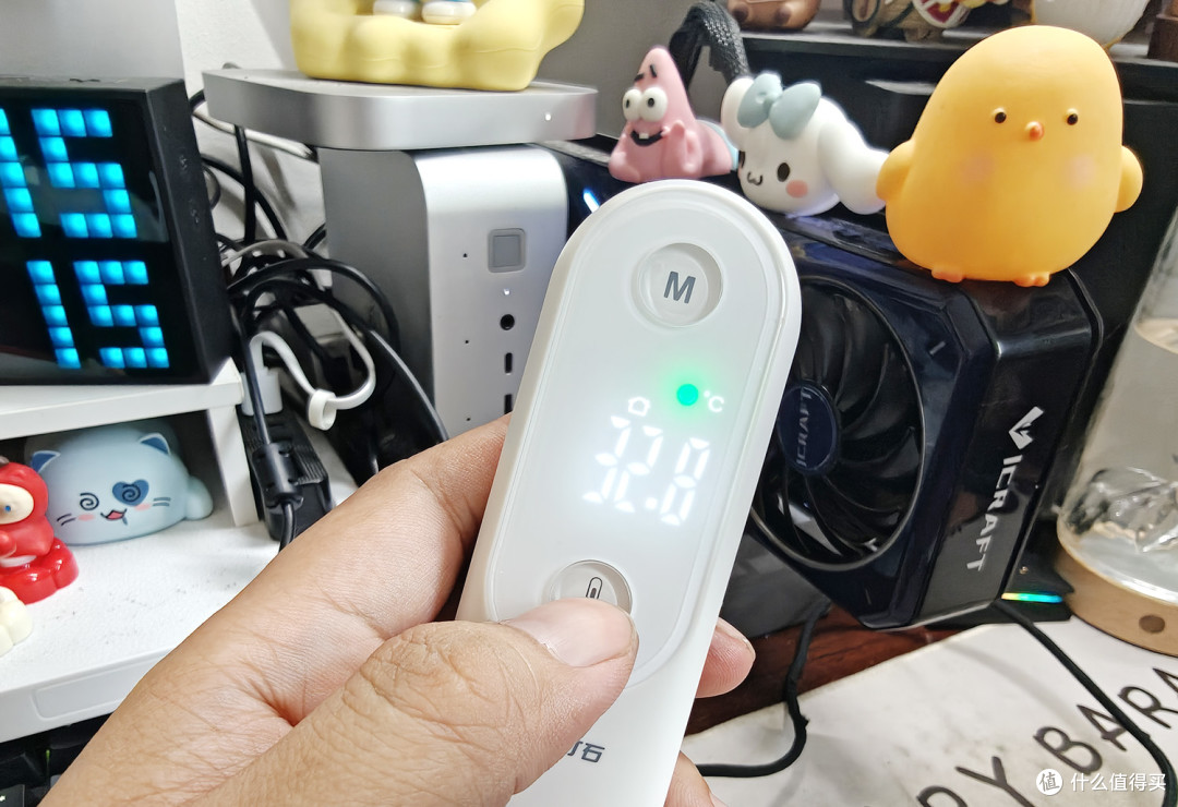 哪种体温计最准确?町石tinx额耳双测体温计真实实测分享